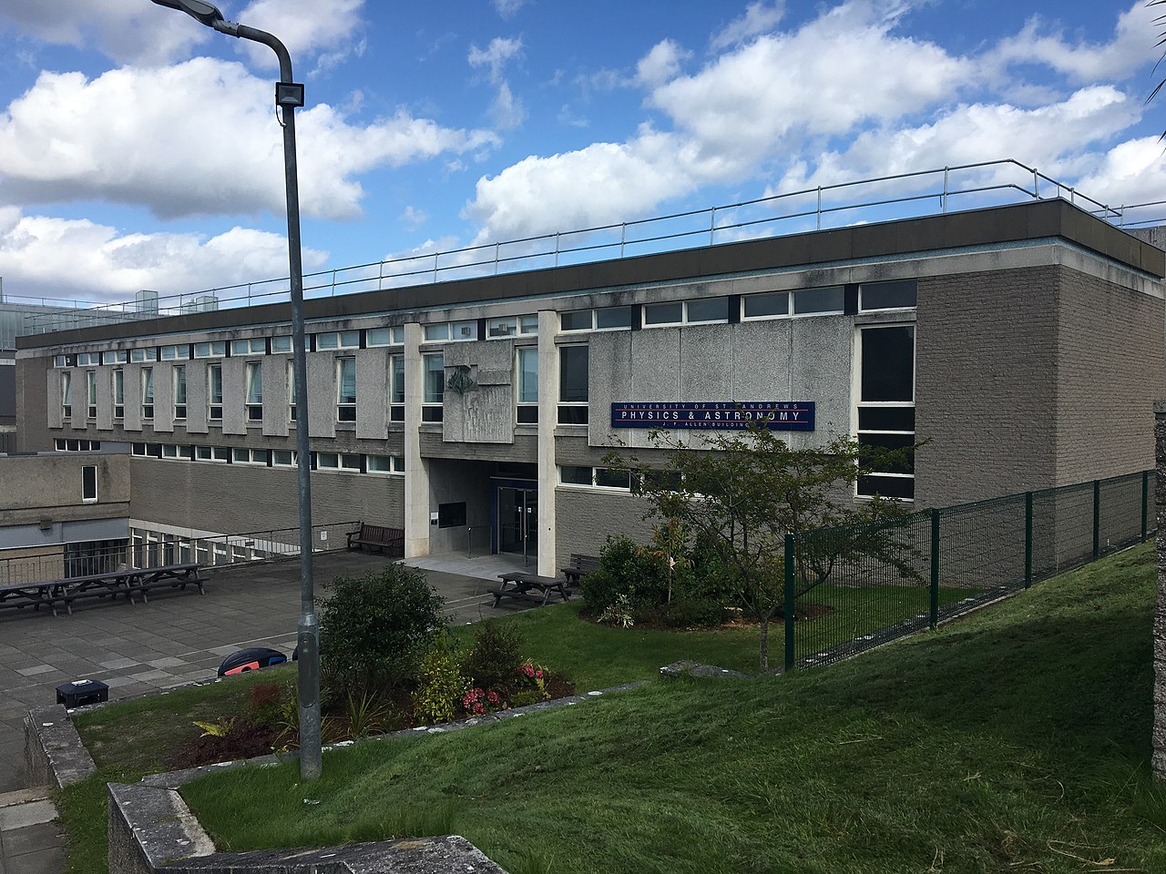 J F Allen building, hosting the School of Physics and Astronomy of the University of St Andrews