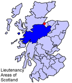 Položaj Invernessa u Škotskoj (crvena točka)