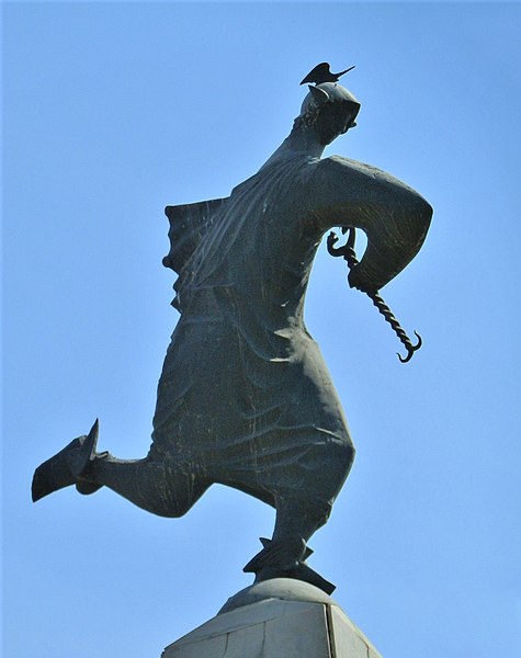File Sculpture Of Olympian God Of Trade In Yerevan 02 Jpg