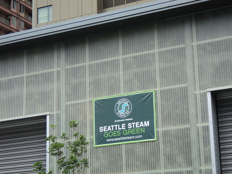 File:Seattle Steam Goes Green sign Western Avenue Seattle Washington.JPG