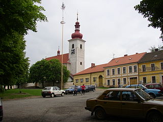 Sedlec-Prčice Town in Central Bohemian, Czech Republic