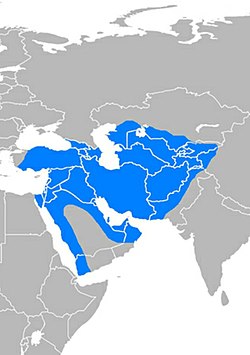 بؤیوک سلجوقلو ایمپیراتورلوغونون خریطه‌سی ان گۆجلو اوْلدوغو زاماندا