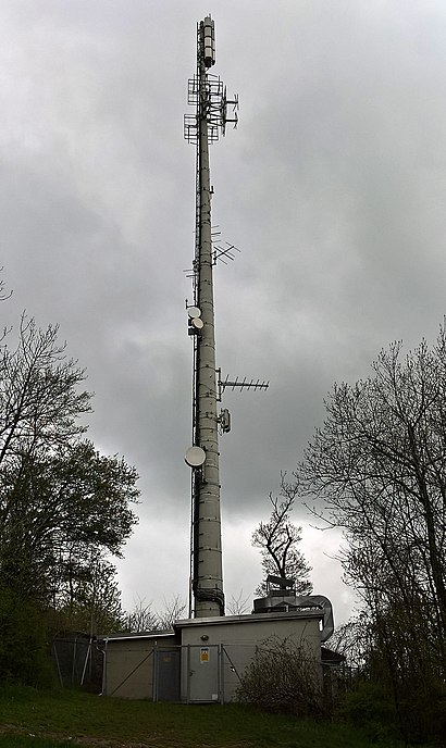 So kommt man zu dem Sender Himmelhof mit den Öffentlichen - Mehr zum Ort Hier