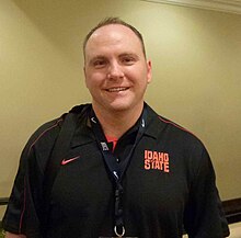 Seton Sobolewski, head women's basketball coach Seton Sobolewski head women's basketball coach Idaho State cropped.jpg