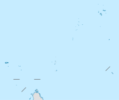 Mapa konturowa Seszeli, u góry po prawej znajduje się punkt z opisem „Anse Boileau”