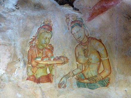 Sigiriya fresco