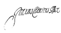 La signature de Jean II Casimir