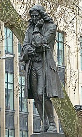 Statue of slave trader Edward Colston, formerly in The Centre, Bristol, erected in 1895, toppled in 2020 Slave Trader and Philanthropist (7032723515).jpg