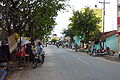 Kleinere Straße in Coimbatore