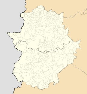 Вильянуэва-де-ла-Сьерра на карте