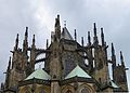 St Vitus Cathedral, view from East
