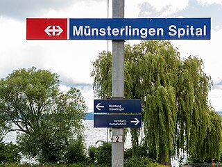 <span class="mw-page-title-main">Münsterlingen Spital railway station</span>