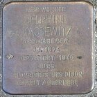 Stolperstein für Delphine Kassewitz