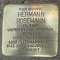 Stolperstein für Hermann Rosemann