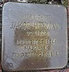 Stumbling stone in Biskirchen Jakob Heymann