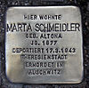 Stolperstein Wielandstr 29 (Charl) Marta Schmeidler2.jpg