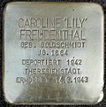 Stolperstein für Caroline Freudenthal (Friesenwall 96–98)