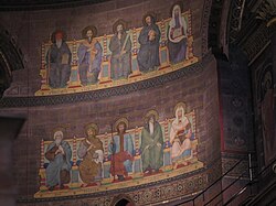 Fresque (1875): Saints et personnages de l'Ancien Testament
