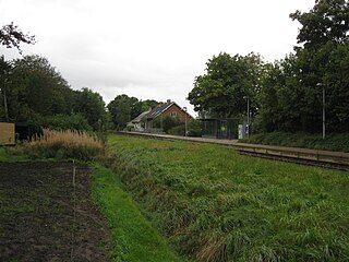 <span class="mw-page-title-main">Studsgård railway station</span> Railway station in West Jutland, Denmark