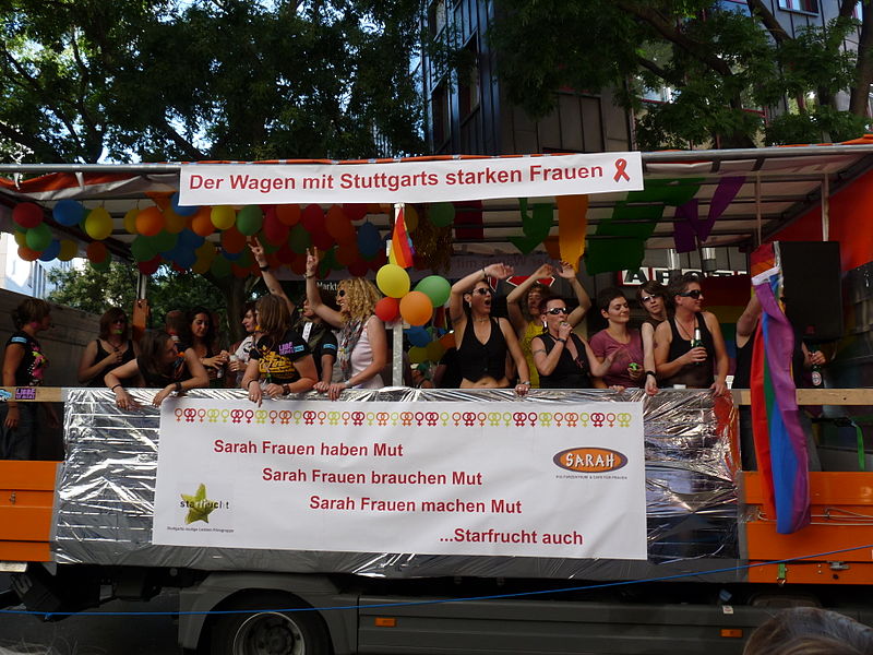 File:Stuttgart - CSD 2009 - Parade - Sarah.jpg