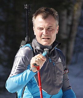 Sven Fischer German biathlete