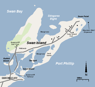 <span class="mw-page-title-main">Swan Island (Victoria)</span> Town in Victoria, Australia