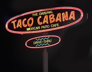 Taco Cabana American fast casual restaurant chain