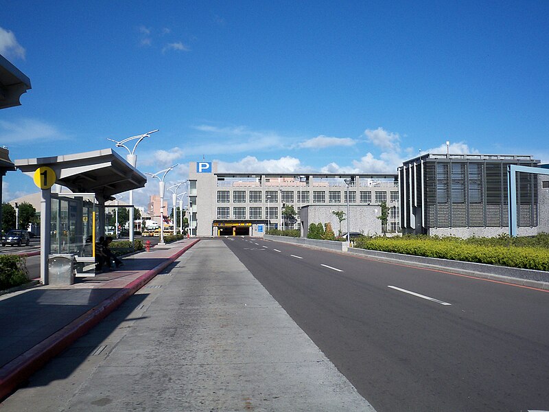 File:Taipei Songshan Airport 3rd Parking Lot Front Side.JPG