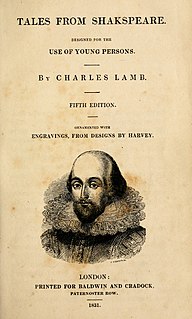 <i>Tales from Shakespeare</i> 1807 book by Charles and Mary Lamb