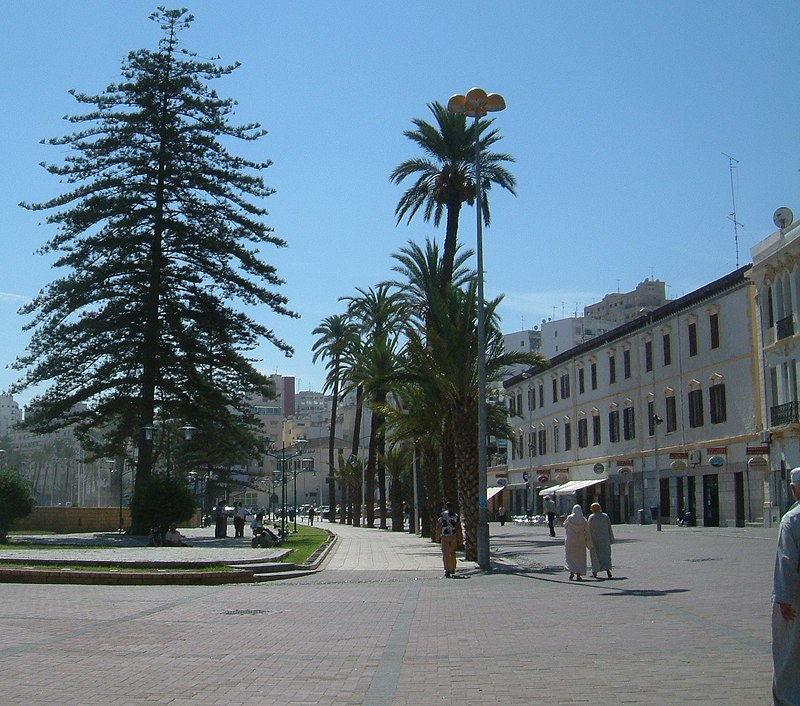 Tanger - Am Hafen.JPG