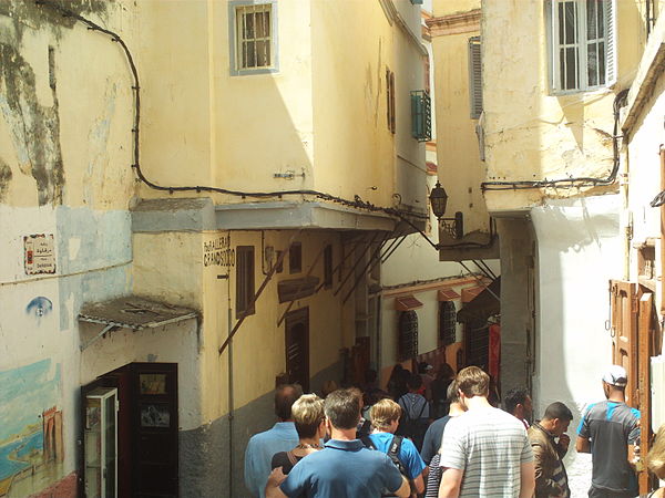 Walking in the medina (old town)