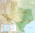 Miniatura para Geografía de Texas