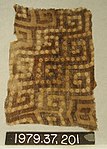Painted textile fragment, 1000-1476 C.E., Yale University Art Gallery, New Haven.