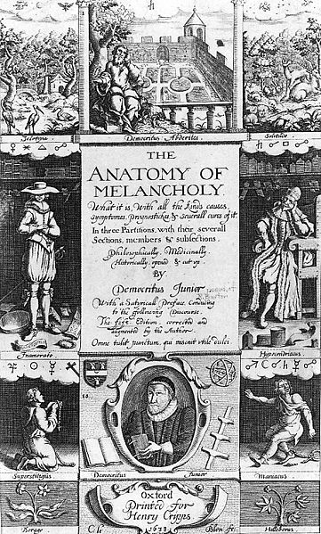 File:The Anatomy of Melancholy by Robert Burton frontispiece 1638 edition.jpg