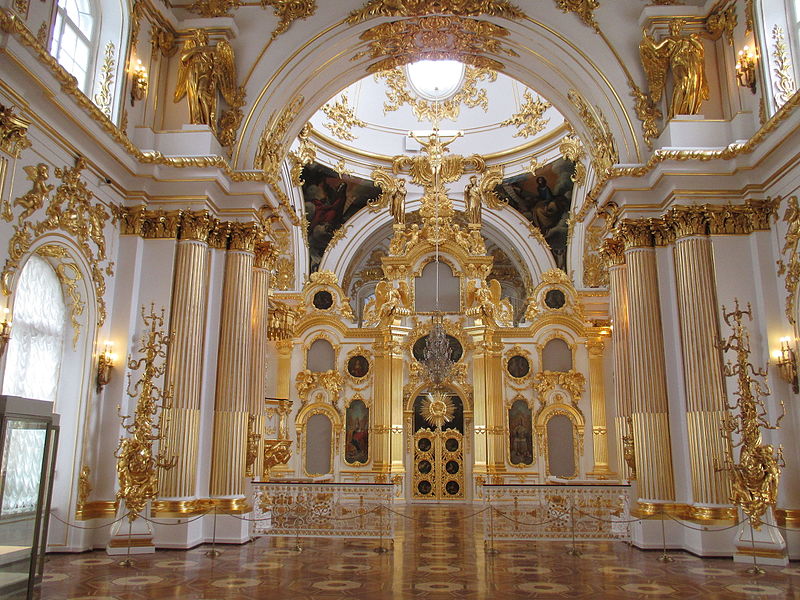 File:The Great Church of the Winter Palace in Saint Petersburg, iconostasis.JPG