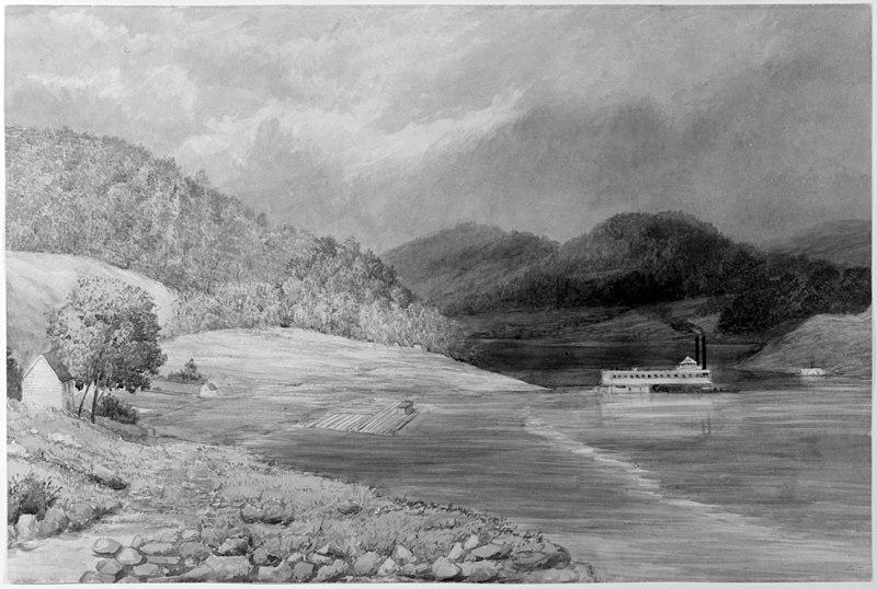 File:The Ohio River near Wheeling, West Virginia MET 254408.jpg