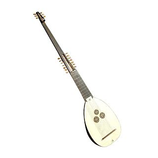 Theorbo plucked string instrument