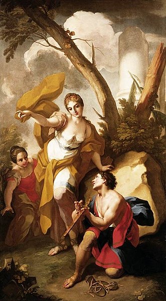 File:Theseus discovering his Father's Sword by Antonio Balestra.jpg