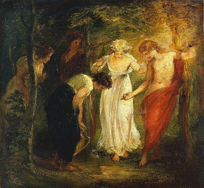 File:Thomas Stothard (1755-1834) - Nymphs Discover the Narcissus - N01069 - National Gallery.jpg