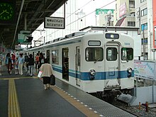 Noda Line 5070 series set 5182 in September 2004 Tobu 5070 5182 Omiya 20040918.JPG
