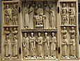 Triptyque Harbaville, ivoire, milieu du Xe siècle, Constantinople, musée du Louvre.