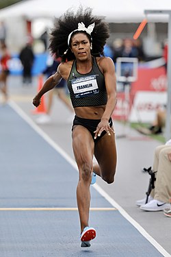 Tori Franklin Yhdysvaltain-mestaruuskilpailuissa 2018.