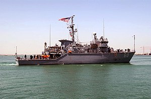 USS Cardinal di Teluk persia, 2003