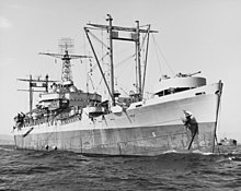 Vice Admiral Hewitt's flagship Catoctin off Southern France USS Catoctin (AGC-5) off southern France in 1944.jpg