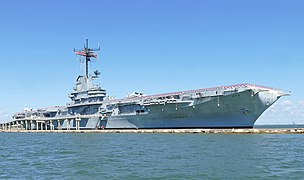 USS Lexington Museum - Views from water