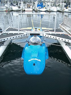 Exklusives Privat-U-Boot für den Unterwasserflug 