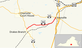 Virginia State Route 59 State highway in Virginia