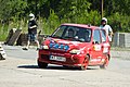 Polski: Fiat Seicento, nr 89, załoga Makowski / Bąk, OS Gąski. Wyścig VII Rally Piaseczno 2012 o puchar Burmistrza miasta i gminy Piaseczno.