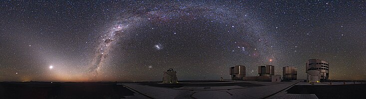 VLT Cerro Paranal Total Lunar Eclipse 21 December 2010