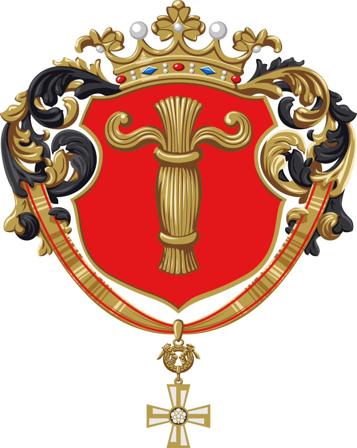 瓦薩（Vaasa）的徽章